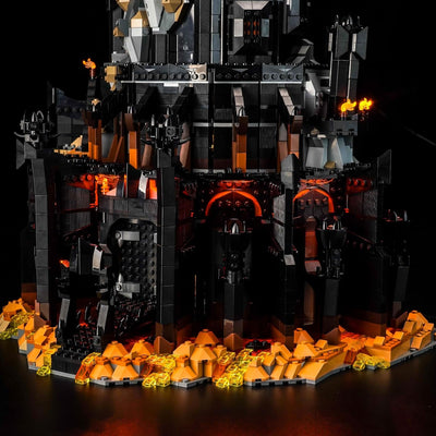 Update Version Led Licht Set für Lego 10333 The Lord of The Rings: Barad-dûr (Kein Lego), Dekoration