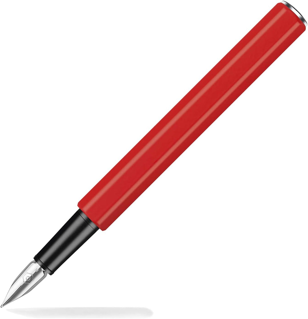 Caran d'Ache Metall- Füllfederhalter 849 rot matt Feder EF