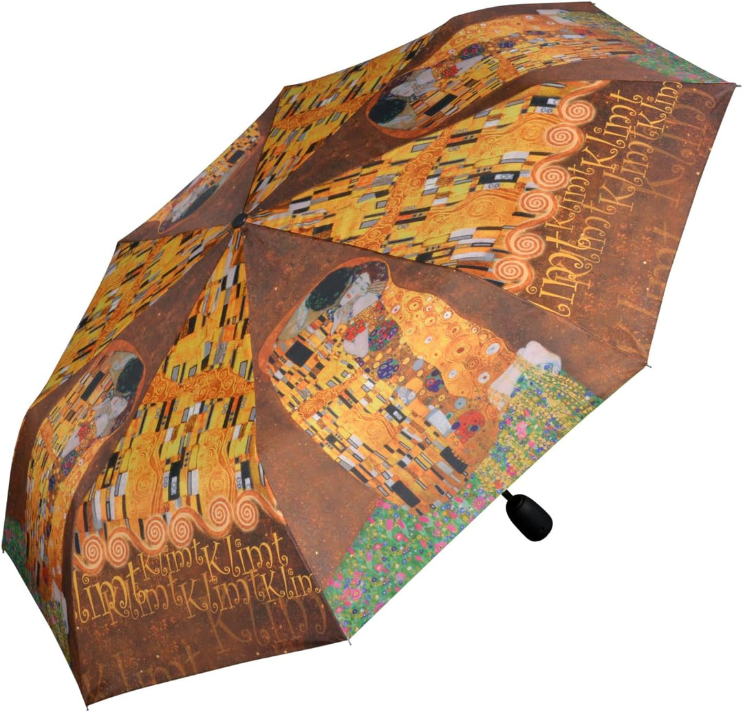 Doppler Damen Taschenschirm mit Auf-Zu-Automatik Magic Mini Der Kuss 99 cm Der Kuss, 99 cm Der Kuss