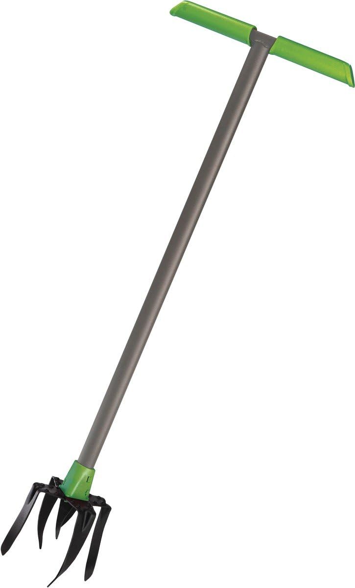 Freund Victoria Gartenlüfter, Erdlüfter Gartenfreund Pro 68099 (Länge: 102cm, 4 grosse, 2 kleine Zin