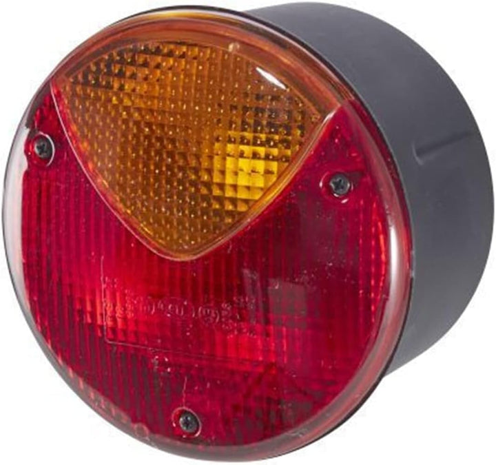 HELLA Rückleuchte - Glühlampe - 24V / 12V - Anbau/geschraubt - ECE/ADR/GGVS - Lichtscheibenfarbe: ro