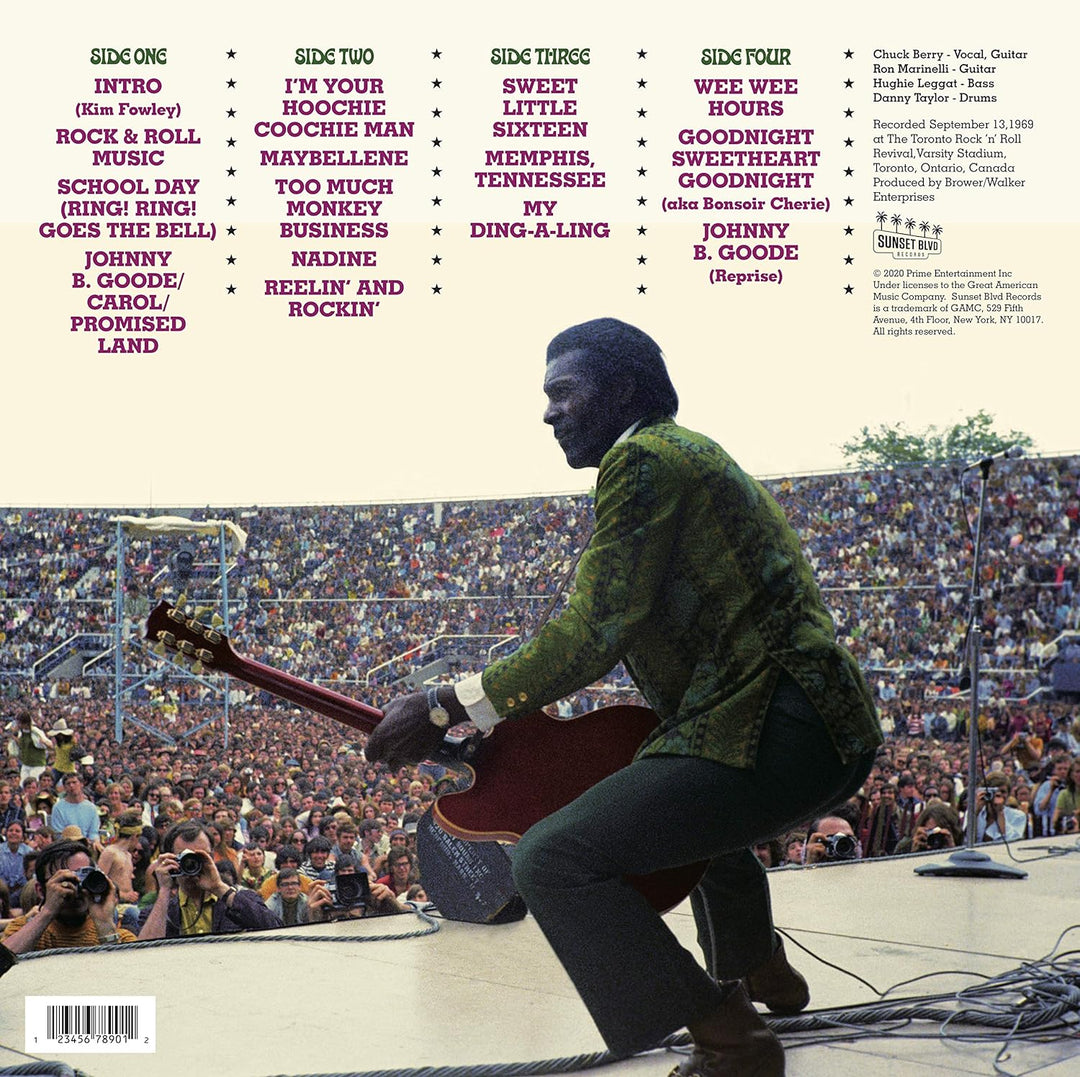 Toronto Rock & Rock Revival 1969, Audio-CD