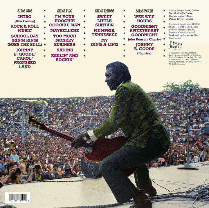 Toronto Rock & Rock Revival 1969, Audio-CD