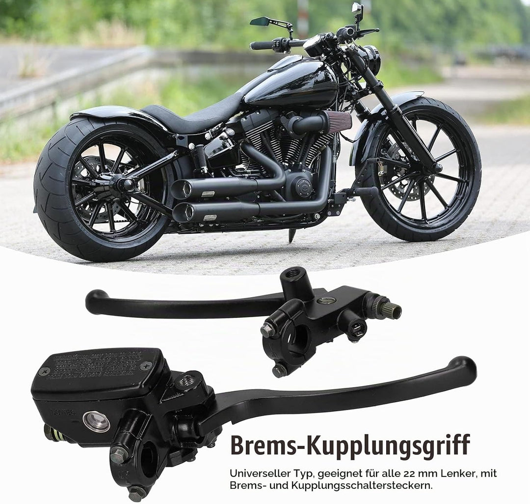 Kupplungshebel der hydraulischen Bremse, 22mm Hauptbremszylinder der Bremskupplung, Lenker für Unive