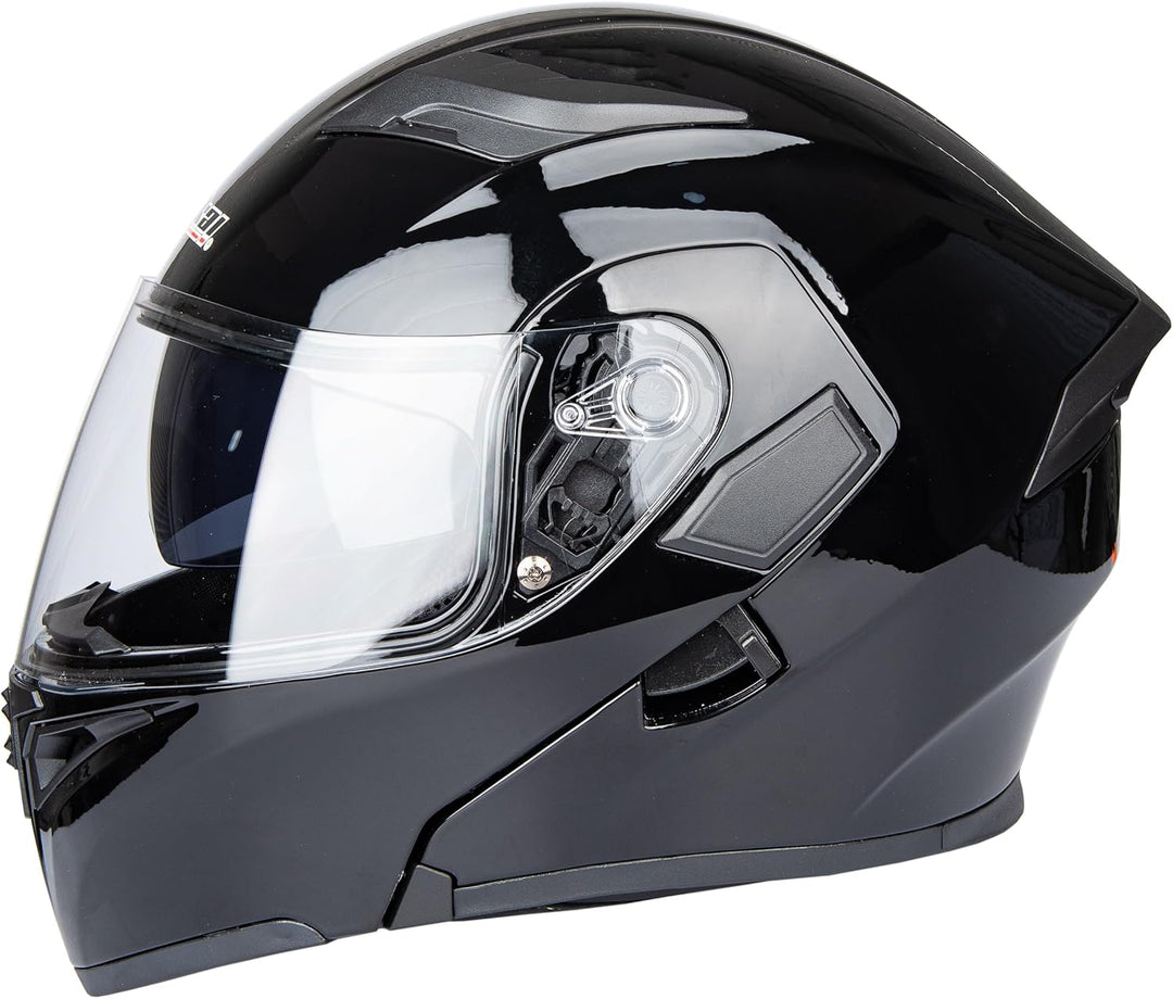 JIEKAI Helm für Motorräder Full-Face Motorcycle Helmet Tragbarer Integralhelme Flip-up Motorradhelm