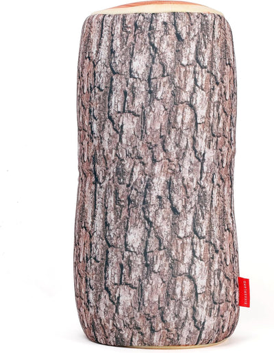 Kikkerland Log Head Rest, 1 Stück (1er Pack), Braun, A