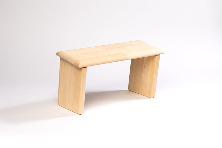 Generisch Meditationsbank - verschiedenen Höhen - Buche und Birke - handgefertigt Birke 42x16x21/19c