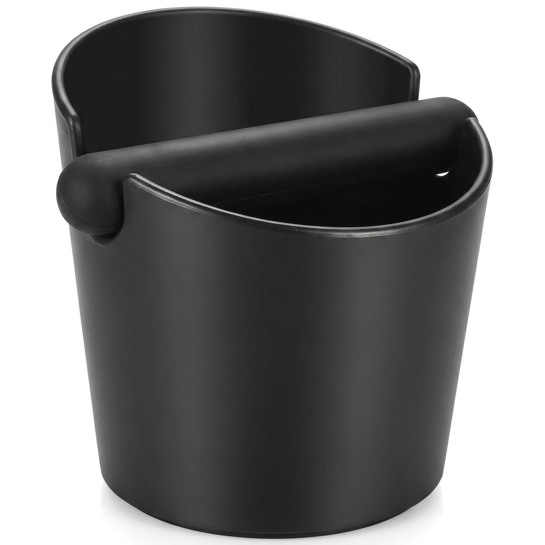 Ideal Swan Abklopfbehälter für Siebträger Knock Box Barista Zubehör Kaffeesatz Abschlagbehälter Espr