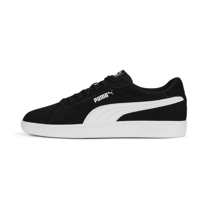PUMA Unisex Smash 3.0 Sneaker 40.5 EU Puma Black Puma White, 40.5 EU Puma Black Puma White