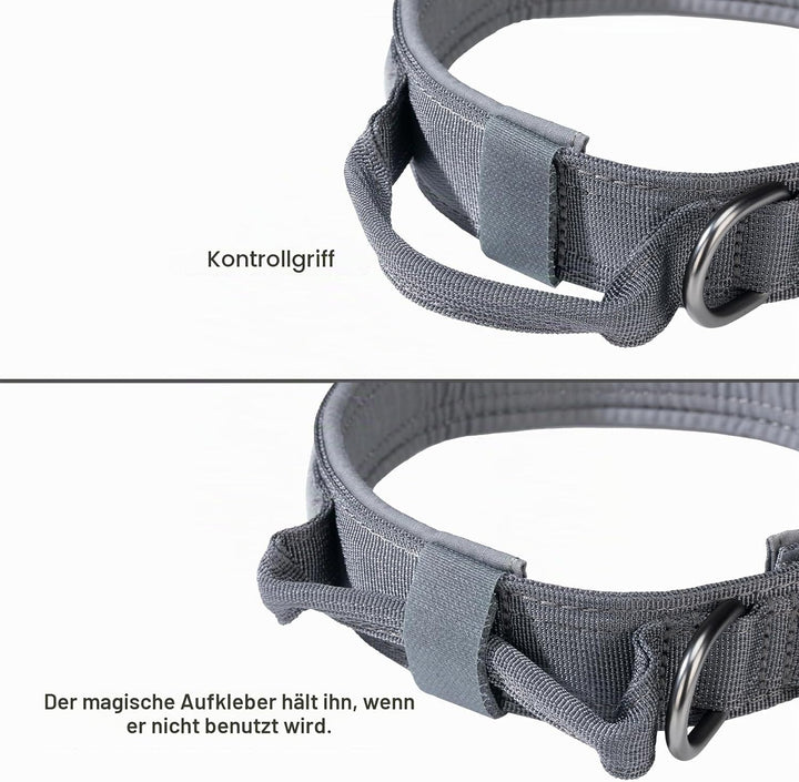 EXCELLENT ELITE SPANKER Taktisches Hundehalsband Militär-Hundehalsband K9 Mit Griff Halsband Trainin