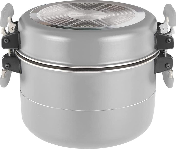 BRUNNER Koch Geschirr Set Fusion 7+1 Magnetic Camping Küche Topf Pfanne Keramik