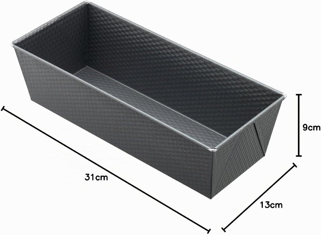 Original Kaiser Inspiration Kastenform Brotbackform 31 x 13 cm, Backform für 1000g Brote, Kastenform