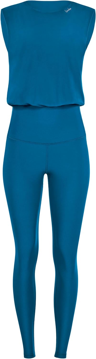 WINSHAPE Damen Damen Functional Comfort Jumpsuit Js102lsc Jumpsuit (1er Pack) S Grün, XS