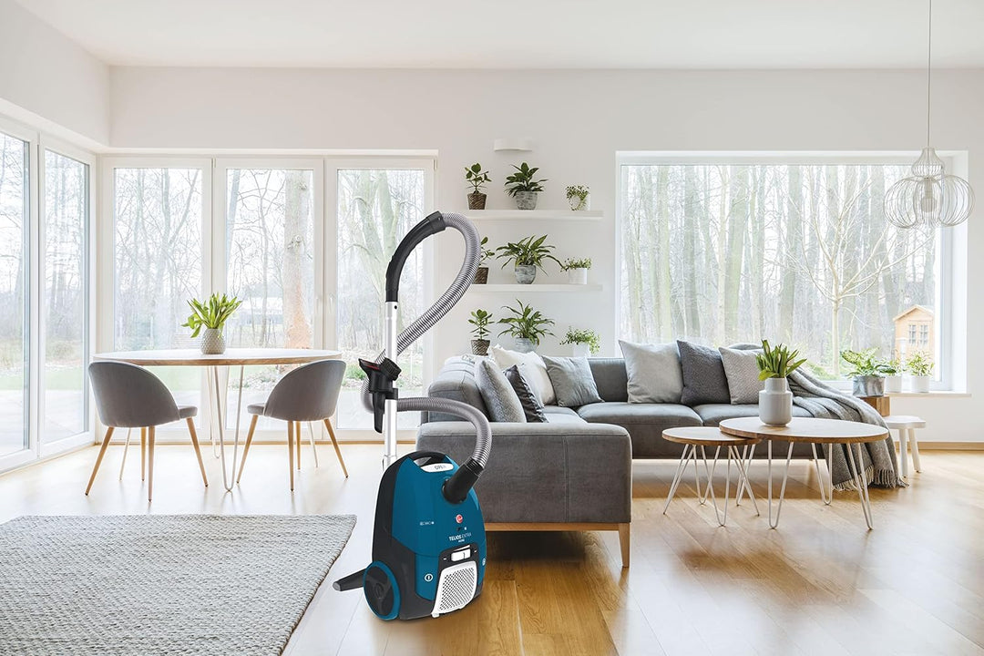 Hoover TELIOS EXTRA Bodenstaubsauger mit Beutel/All Floors Adaptive Teppich- und Bodendüse mit Saugr