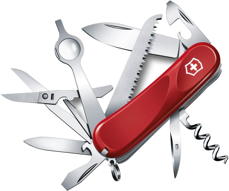 Victorinox, Schweizer Taschenmesser, Evolution 23, Multitool, 17 Funktionen, Klinge, gross, Dosenöff