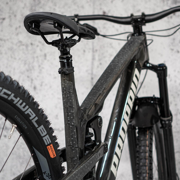 Riesel Design® Frame:Tape 3000 Fahrrad Rahmenschutz - Stylische Fahrrad Schutzfolie / 17 Selbstklebe