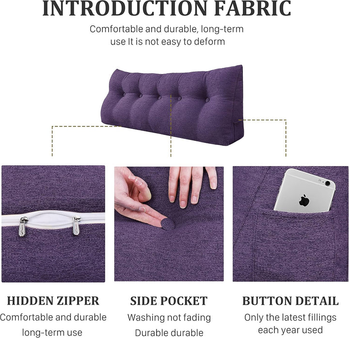 Kopfteil Kopfkissen Hohen Rückenlehne Kissen Hohen Rückenlehne Kissen Rückenlehne für Bett Perfekt A
