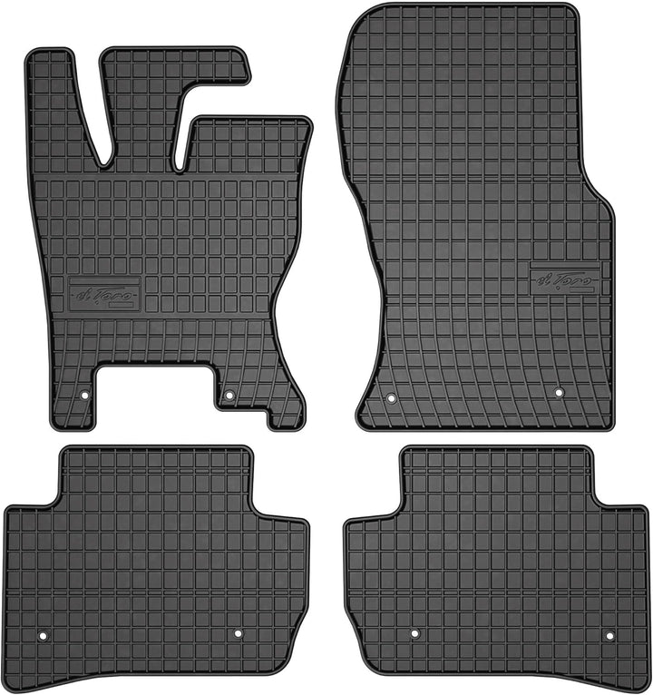 SMK Gummimatten auto fussmatten Satz für Land Rover Range Rover Velar ab 2017 Erleben Sie einen neue