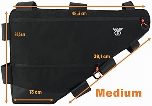 Touring Rennrad Rahmentasche | Medium (12L), M
