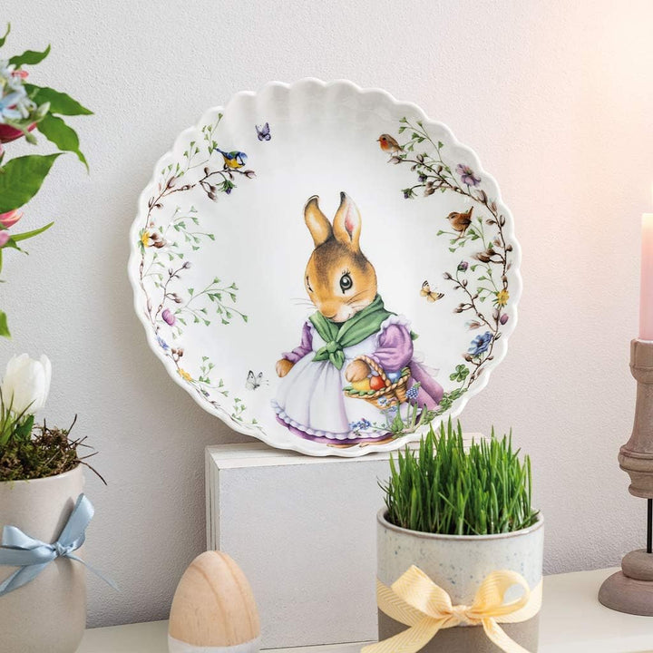 Villeroy und Boch Spring Fantasy gross, Emma, Schale für Süssigkeiten, Premium Porzellan, 30 x 6 cm,