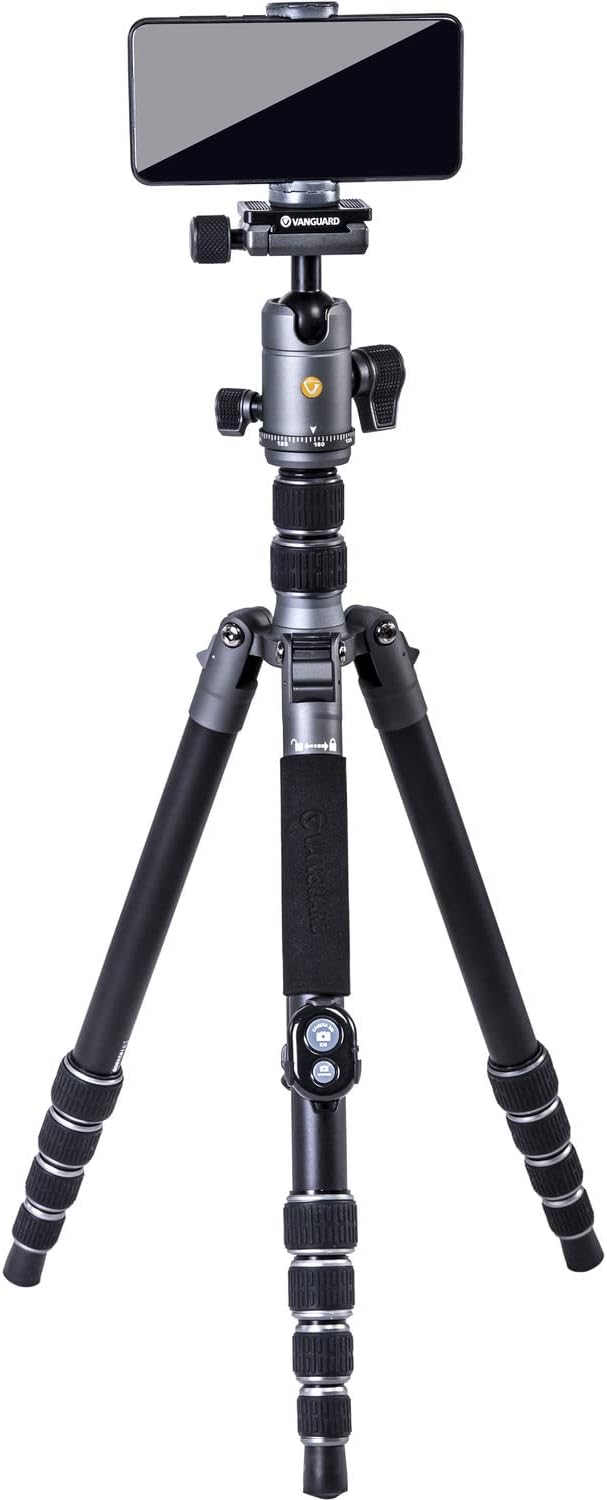 VANGUARD VEO 3GO 265HAB - Reisestativ aus Aluminium, silber Tripod, Tripod