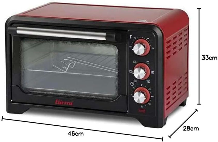 Girmi fe2000 Herd Elektro, 1380 Watt, Stainless Steel, Rot No, No