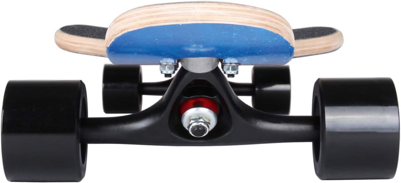 FunTomia Longboard mit 3 Flex Stufen Drop Through Cruiser Komplettboard Mach1 Speed Kugellager T-Too