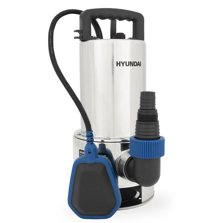 HYUNDAI Schmutzwasser-Tauchpumpe TP10019D | 1000 W, Fördermenge 19.500 l/h, | Eintauchtiefe: max. 7