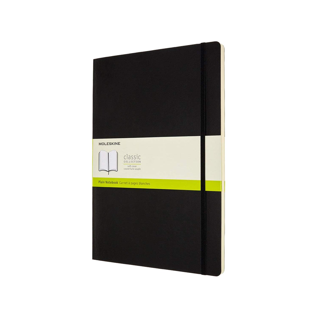 Moleskine - Klassisches Blanko Notizbuch - Notizheft mit Softcover und elastischem Verschluss - Mass