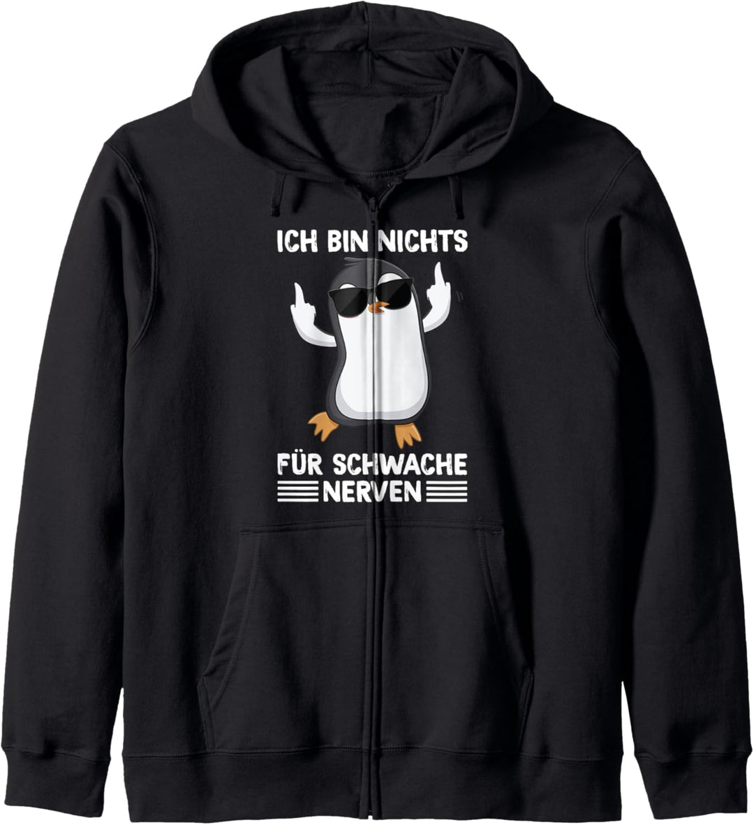 Ich Bin Nichts Für Schwache Nerven Lustiges Spruch Statement Kapuzenjacke