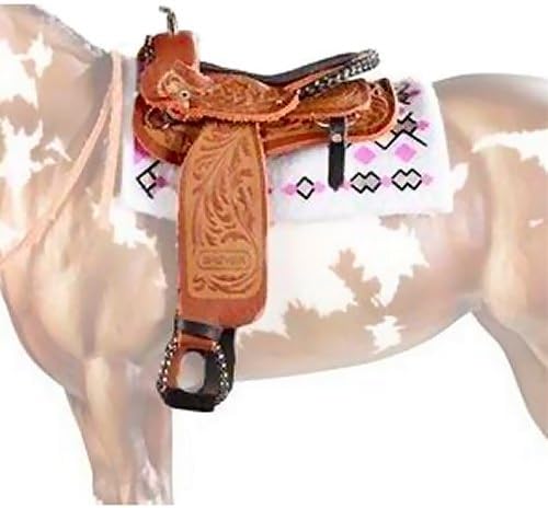 Breyer Traditioneller Cimarron Western Pleasure Sattel (Massstab 1:9), Cimarron Western Pleasure Sat