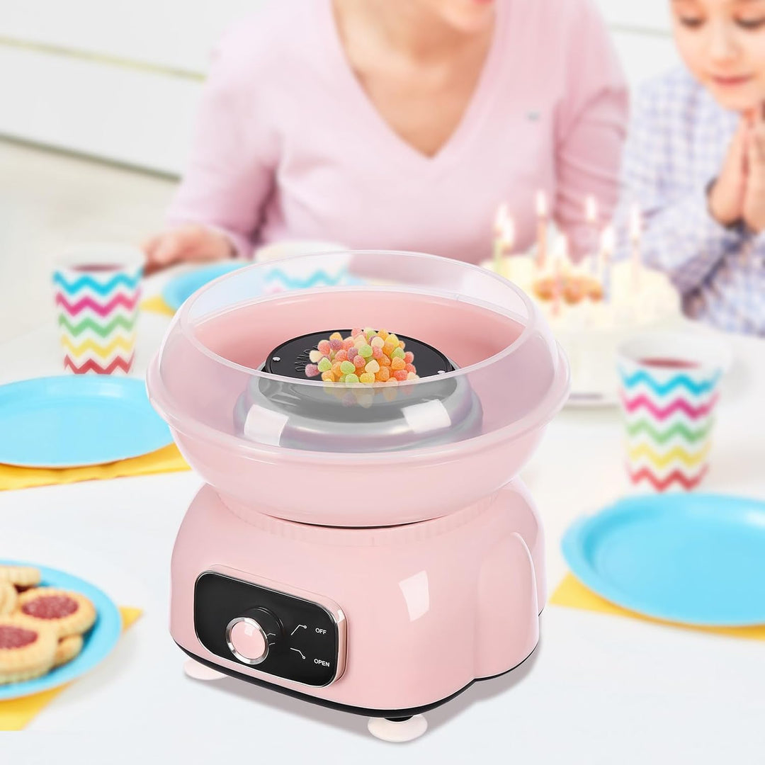 Zuckerwattemaschine Set, Zuckerwatte Maschine 500W Zuhause Retro Cotton Candy Machine Für Verschiede
