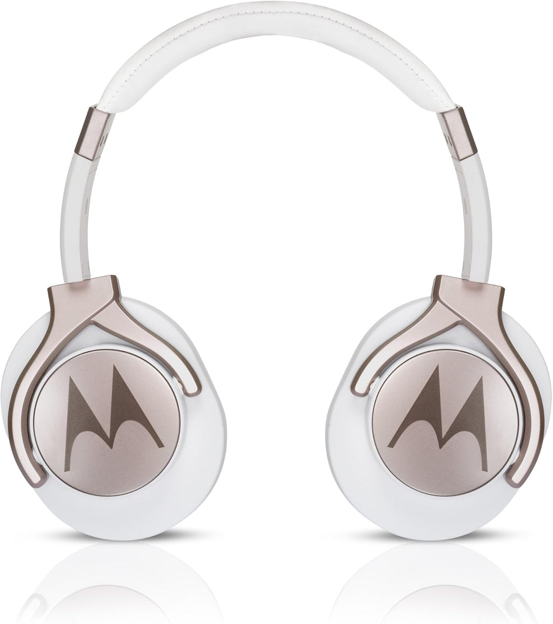 Motorola Lifestyle Pulse Max - Wired Over-Ear Stereo Kopfhörer, Weiss, Weiss