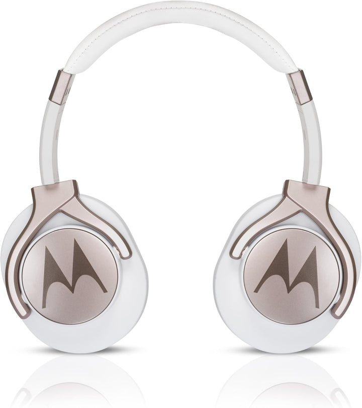 Motorola Lifestyle Pulse Max - Wired Over-Ear Stereo Kopfhörer, Weiss, Weiss