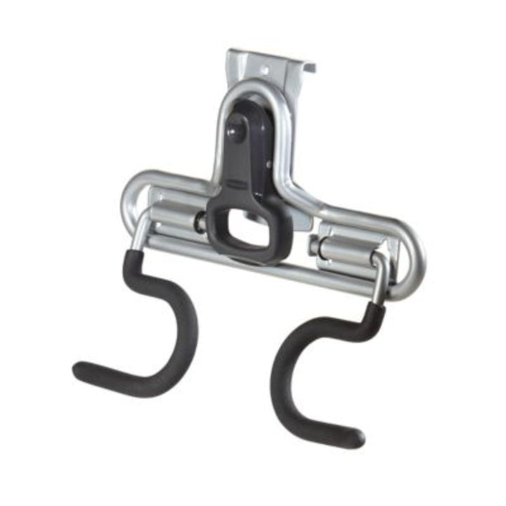 Rubbermaid Fasttrack 2-Griff-Haken Handle Hook Metallic|Powder-Coated Steel, 2-Griff-Haken