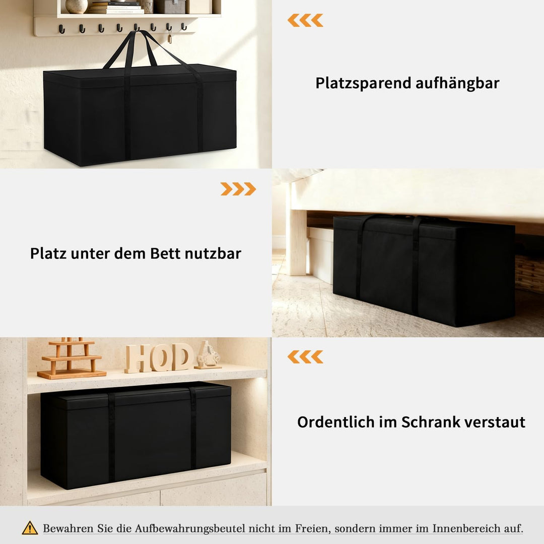 Dokon Aufbewahrungstasche Gartenauflagen Wasserdicht Weihnachtsbaum Aufbewahrung Robustes Oxford-Gew