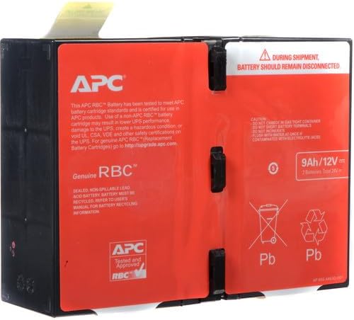 APC APCRBC124 - Ersatzbatterie für Unterbrechungsfreie Notstromversorgung (USV) von APC - passend fü