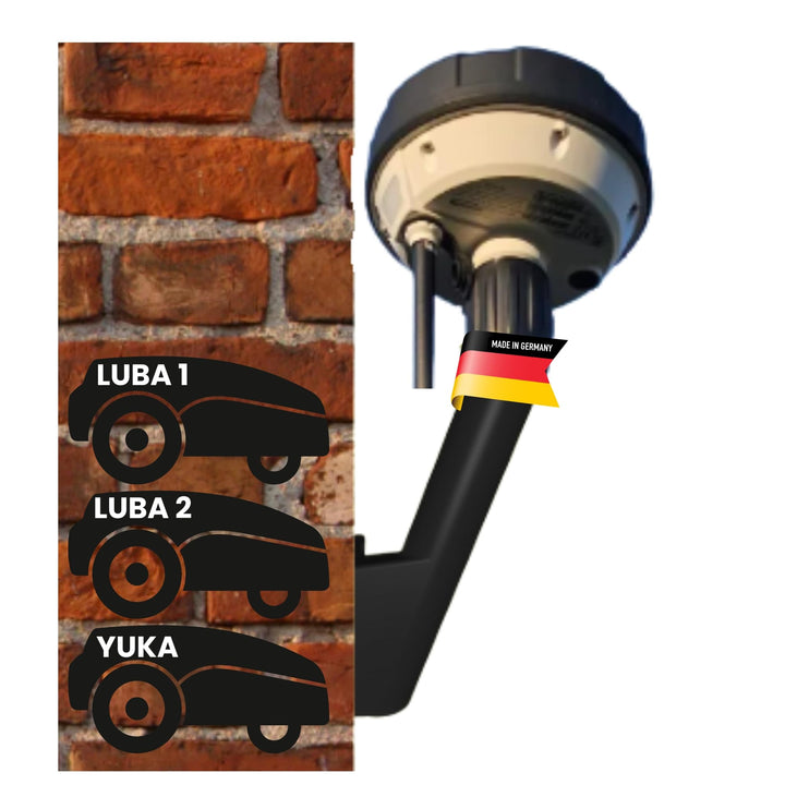 Wandhalterung für RTK Antenne kompatibel mit Mammotion LUBA AWD YUKA Rasenmäher Roboter Wand Halter