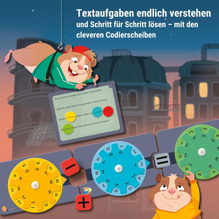 Ravensburger 24977 Auf Textaufgaben-Mission – Spielend Neues Lernen: Lernspiel, Spiele ab 7 Jahre, f