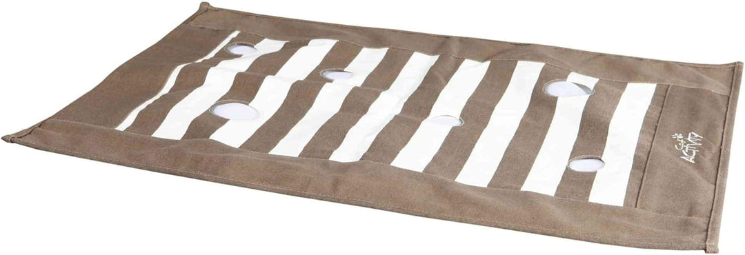 TRIXIE Spieldecke "Cat Activity Pföteldecke, 70 × 50 cm, braun/creme" für Katzen - 46005