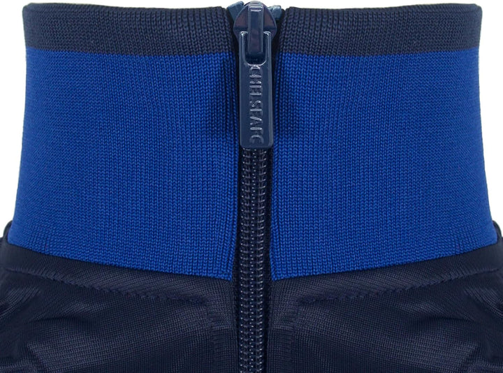 Chelsea FC - Jungen Trainingsjacke im Retro-Design - Geschenk für Fussballfans 8-9 Jahre Marineblau,