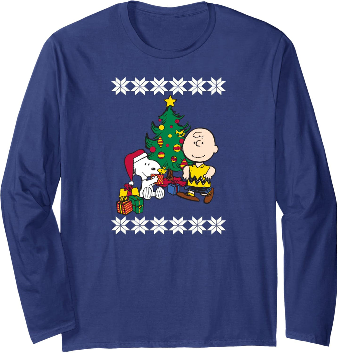 Peanuts Snoopy Urlaub Tie Geschenke Langarmshirt
