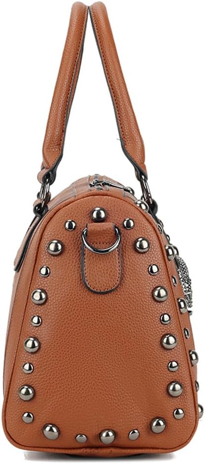 FiveloveTwoDamen 4Tlg. Handtaschen Set Umhängetasche Schultertasche Tasche PU Shopper Clutch Kartenh