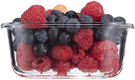GENICOOK Glas-Frischhaltedosen Set-Glasbehälter/Brotdose/vorratdose/Aufbewahrungsbehälter - BPA frei
