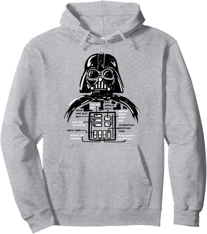 Star Wars Darth Vader Controls Pullover Hoodie