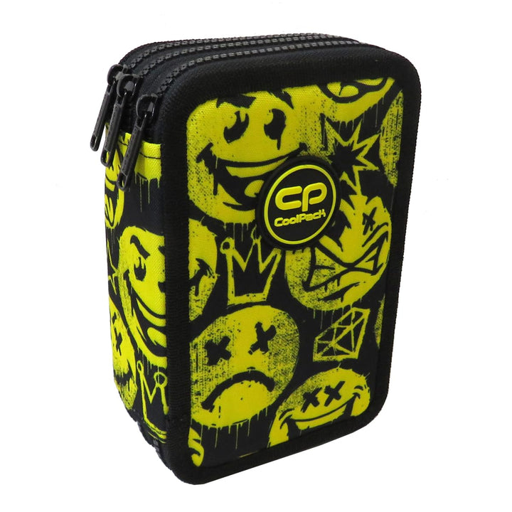 CoolPack XXL Federtasche Federmappe 3-Fach Schulstiftetui, dreifaches Federmäppchen, Federmäppchen f