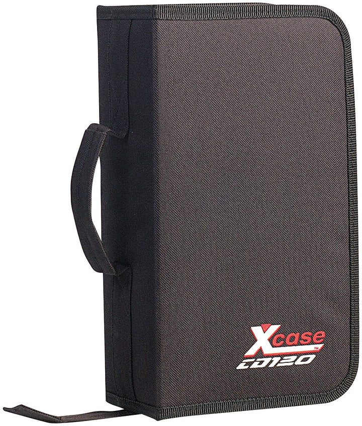 Xcase CD Mappe: CD/DVD/BD-Tasche für 120 CD/DVD/BDs (CD Case, Sammelmappe, Box)