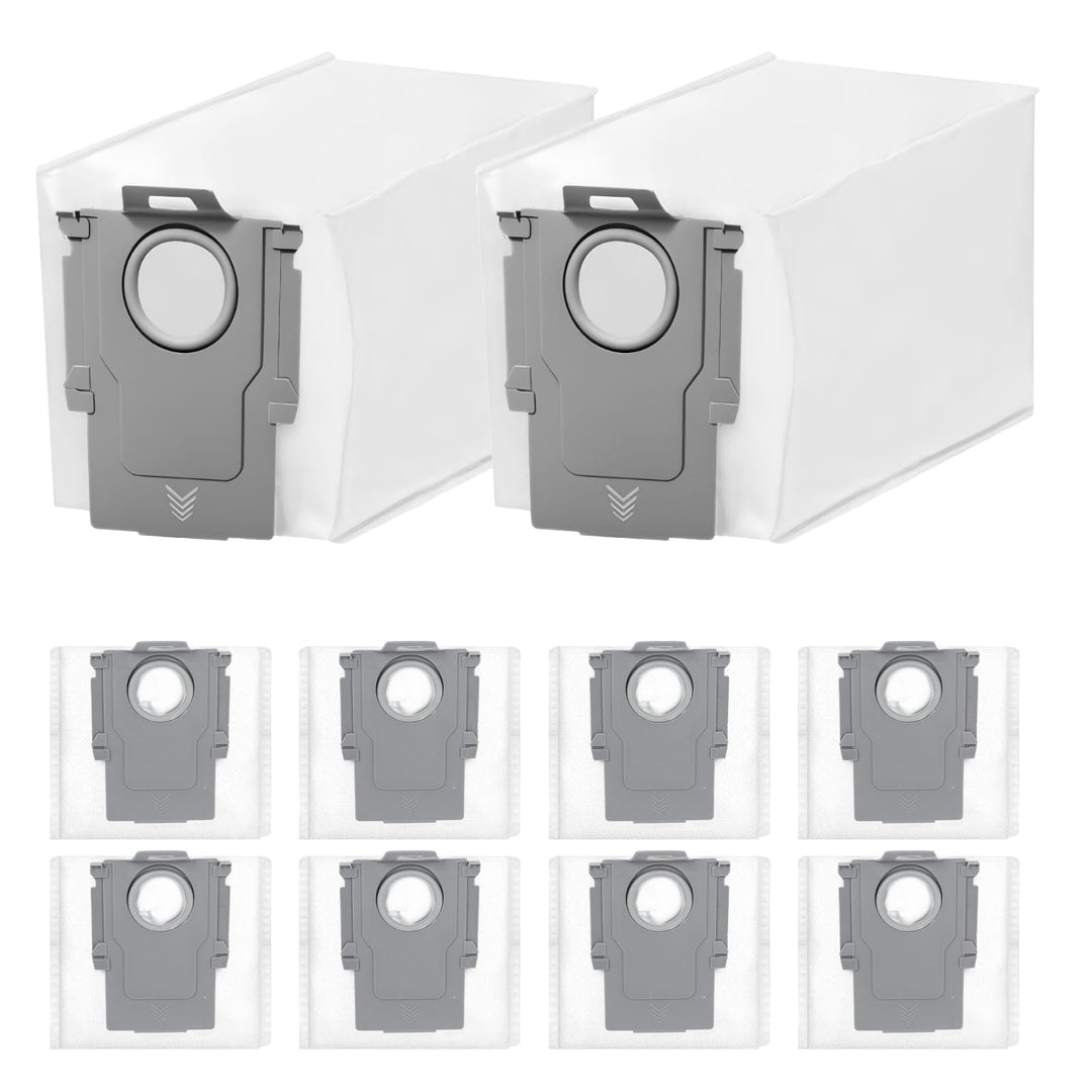 10 Stück Qrevo Staubbeutel für Roborock Beutel für Roborock Qrevo Beutel Absaugstation/Qrevo S/Qrevo