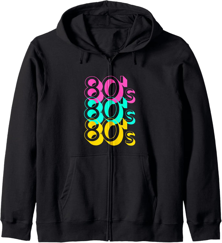 Für 80er Jahre Fan, 80s Musik Party Kapuzenjacke