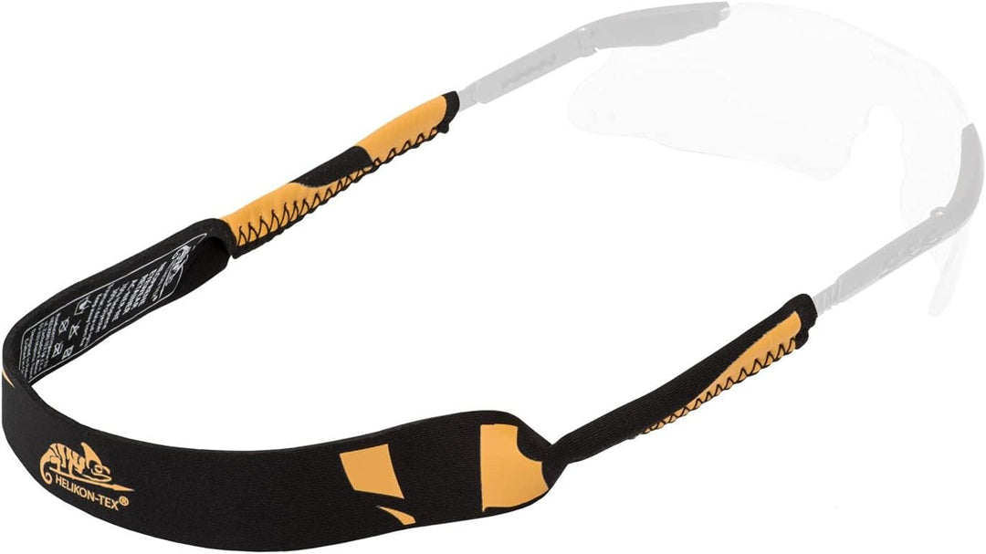 Helikon-Tex Neoprene Eyewear Retainer Black/Orange